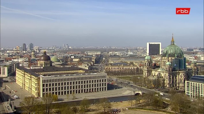 Archived image Webcam View from Rotes Rathaus, Berlin