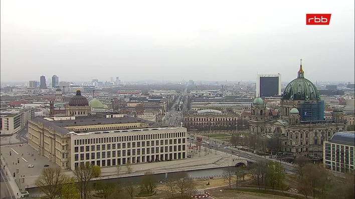 Archived image Webcam View from Rotes Rathaus, Berlin