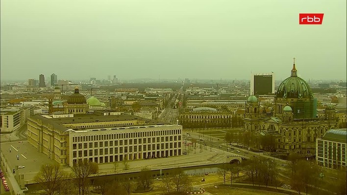 Archived image Webcam View from Rotes Rathaus, Berlin