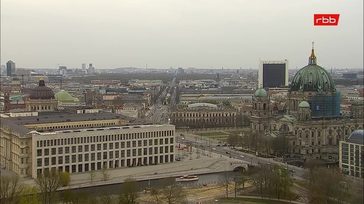 Archived image Webcam View from Rotes Rathaus, Berlin