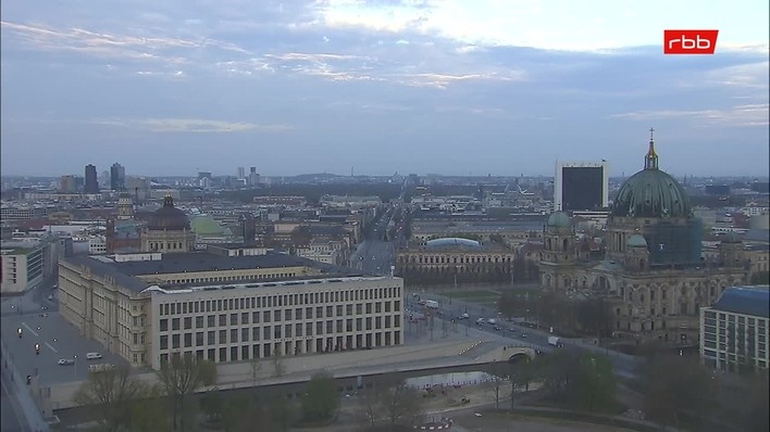 Archived image Webcam View from Rotes Rathaus, Berlin