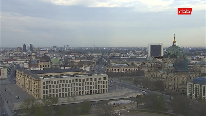 Archived image Webcam View from Rotes Rathaus, Berlin
