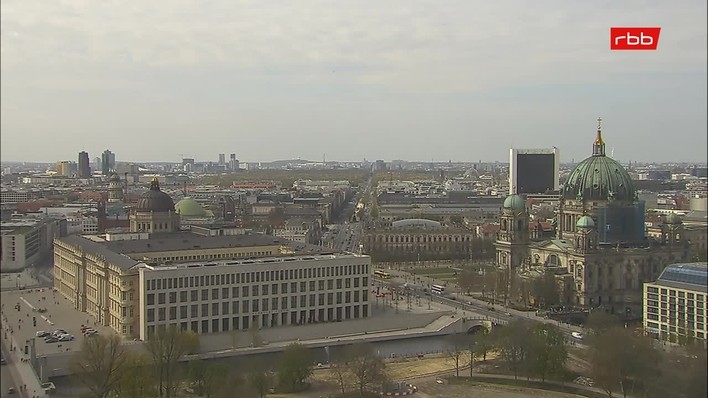 Archived image Webcam View from Rotes Rathaus, Berlin