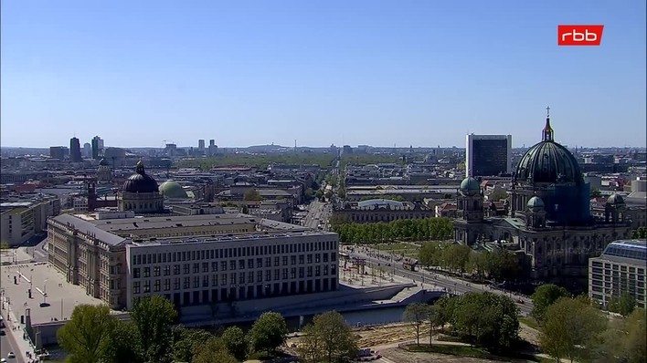 Archived image Webcam View from Rotes Rathaus, Berlin