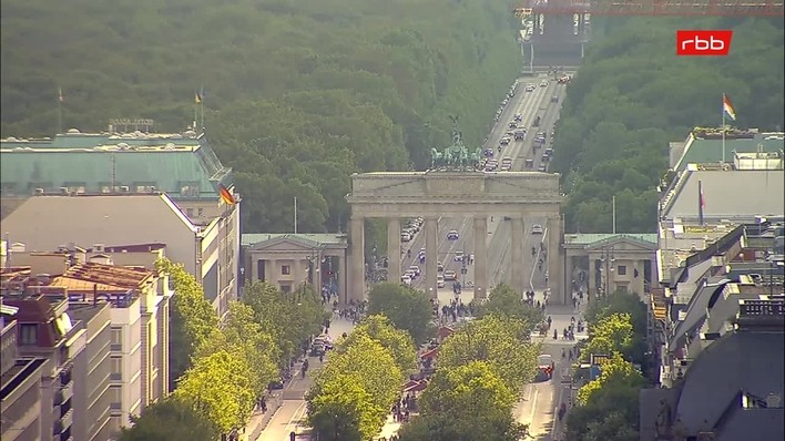 Archived image Webcam View from Rotes Rathaus, Berlin