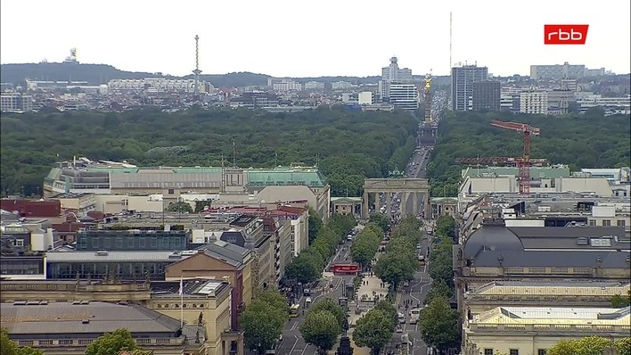 Archived image Webcam View from Rotes Rathaus, Berlin