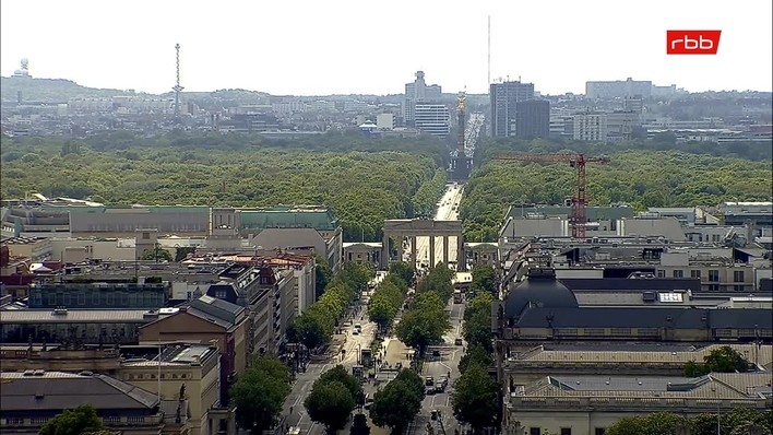 Archived image Webcam View from Rotes Rathaus, Berlin