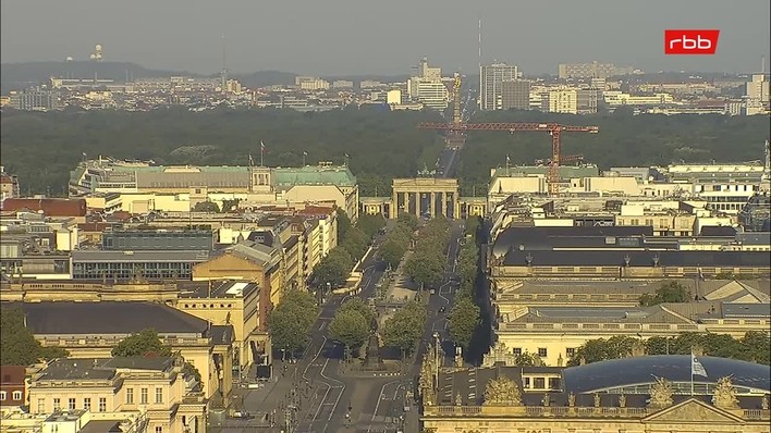 Archived image Webcam View from Rotes Rathaus, Berlin