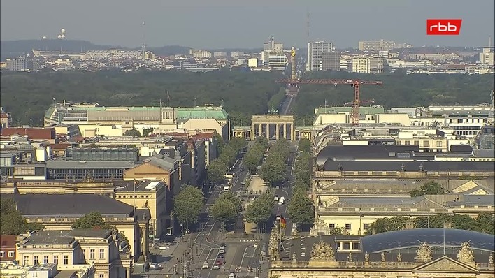 Archived image Webcam View from Rotes Rathaus, Berlin