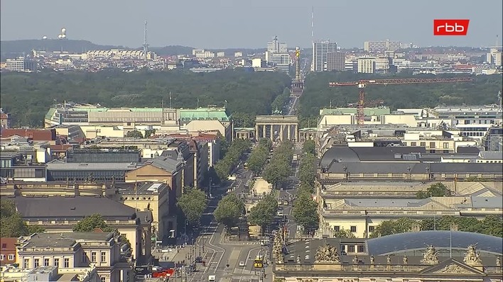Archived image Webcam View from Rotes Rathaus, Berlin