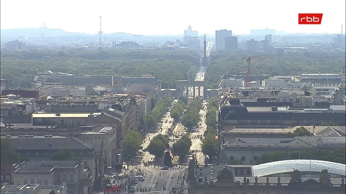 Archived image Webcam View from Rotes Rathaus, Berlin