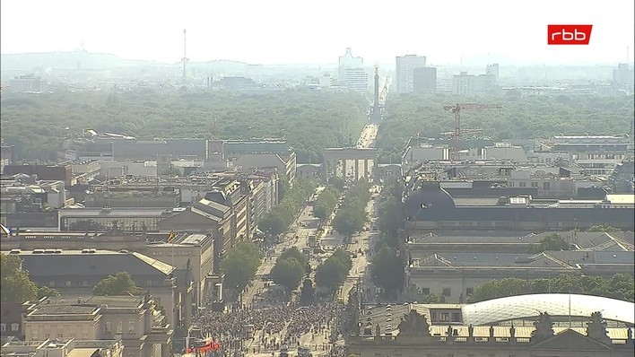Archived image Webcam View from Rotes Rathaus, Berlin