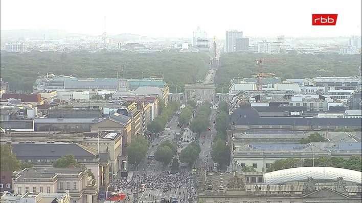 Archived image Webcam View from Rotes Rathaus, Berlin