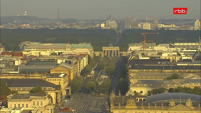 Archived image Webcam View from Rotes Rathaus, Berlin