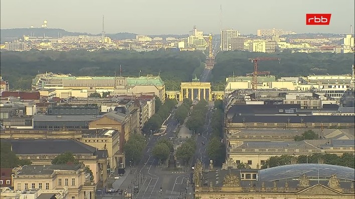 Archived image Webcam View from Rotes Rathaus, Berlin