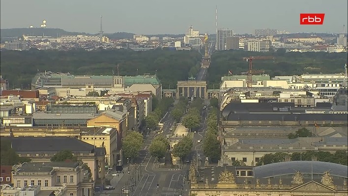 Archived image Webcam View from Rotes Rathaus, Berlin