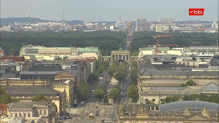 Archived image Webcam View from Rotes Rathaus, Berlin