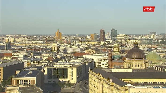 Archived image Webcam View from Rotes Rathaus, Berlin