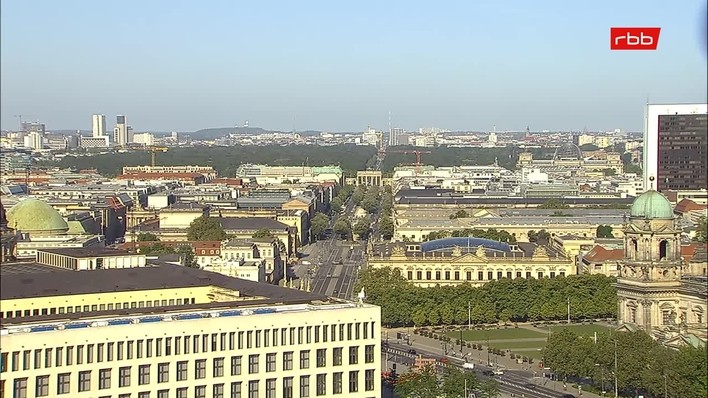 Archived image Webcam View from Rotes Rathaus, Berlin