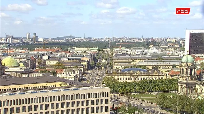 Archived image Webcam View from Rotes Rathaus, Berlin