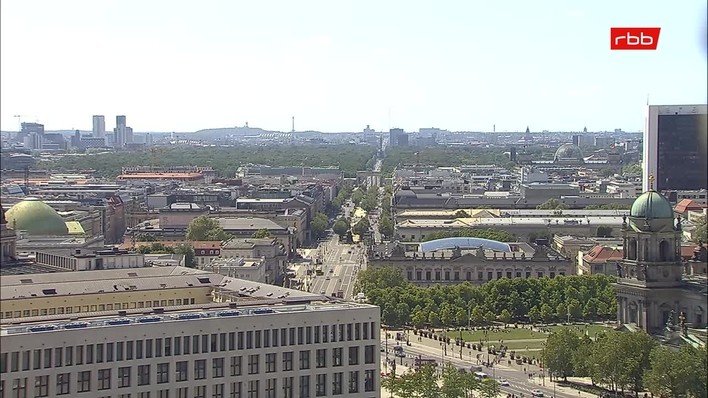 Archived image Webcam View from Rotes Rathaus, Berlin