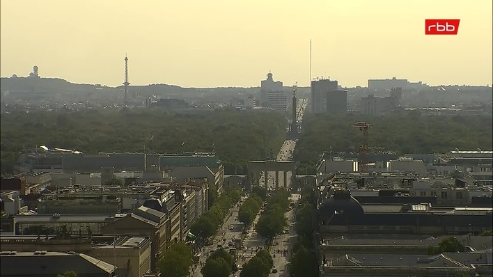 Archived image Webcam View from Rotes Rathaus, Berlin