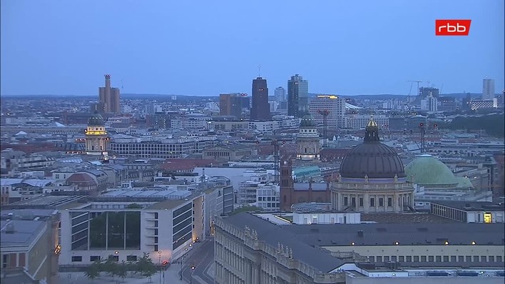 Archived image Webcam View from Rotes Rathaus, Berlin