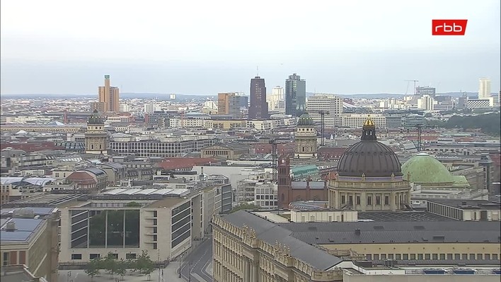 Archived image Webcam View from Rotes Rathaus, Berlin