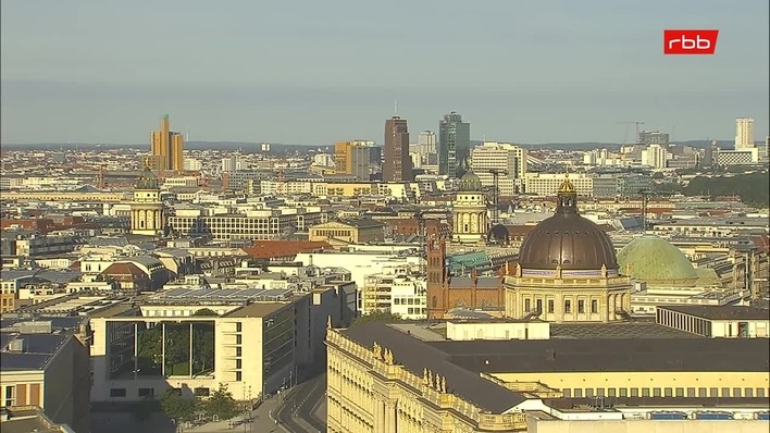 Archived image Webcam View from Rotes Rathaus, Berlin