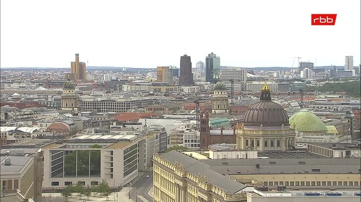 Archived image Webcam View from Rotes Rathaus, Berlin