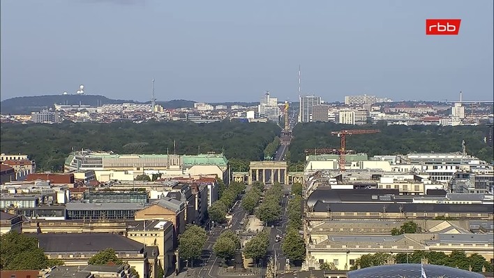 Archived image Webcam View from Rotes Rathaus, Berlin