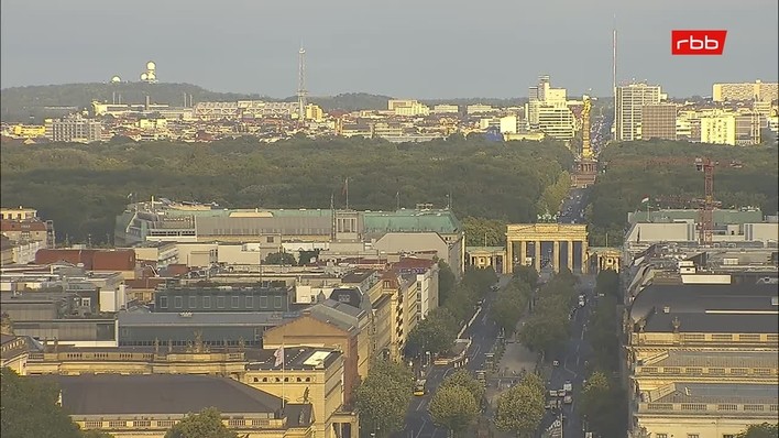 Archived image Webcam View from Rotes Rathaus, Berlin