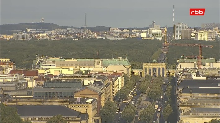 Archived image Webcam View from Rotes Rathaus, Berlin