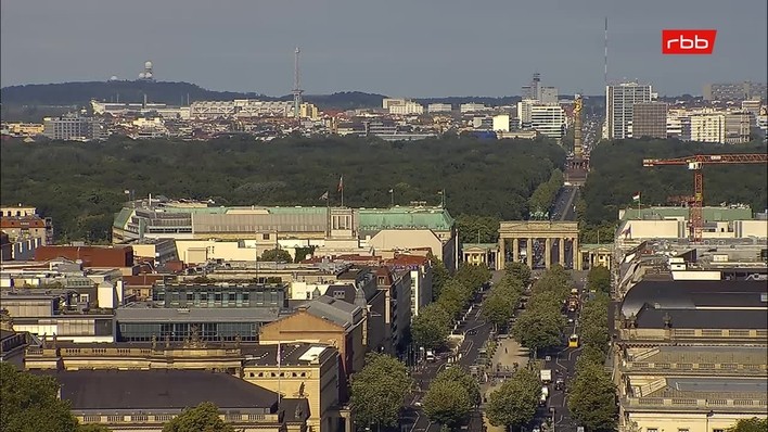 Archived image Webcam View from Rotes Rathaus, Berlin