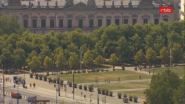 Archived image Webcam View from Rotes Rathaus, Berlin