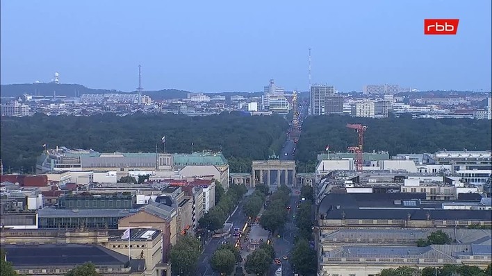 Archived image Webcam View from Rotes Rathaus, Berlin