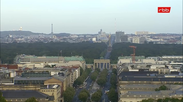Archived image Webcam View from Rotes Rathaus, Berlin
