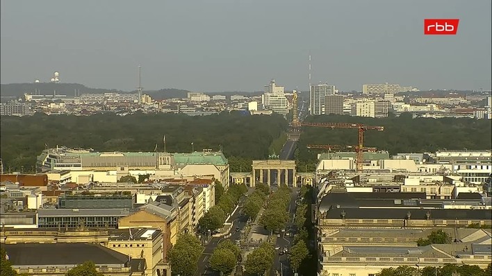 Archived image Webcam View from Rotes Rathaus, Berlin
