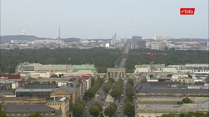 Archived image Webcam View from Rotes Rathaus, Berlin