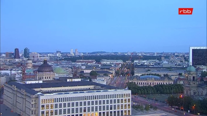 Archived image Webcam View from Rotes Rathaus, Berlin