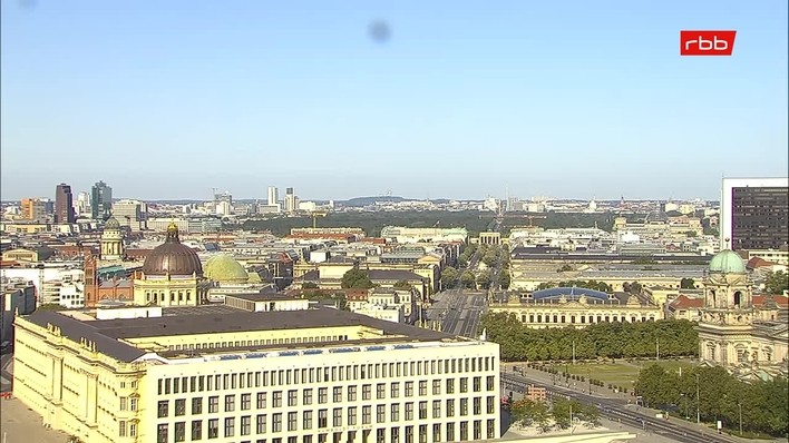 Archived image Webcam View from Rotes Rathaus, Berlin