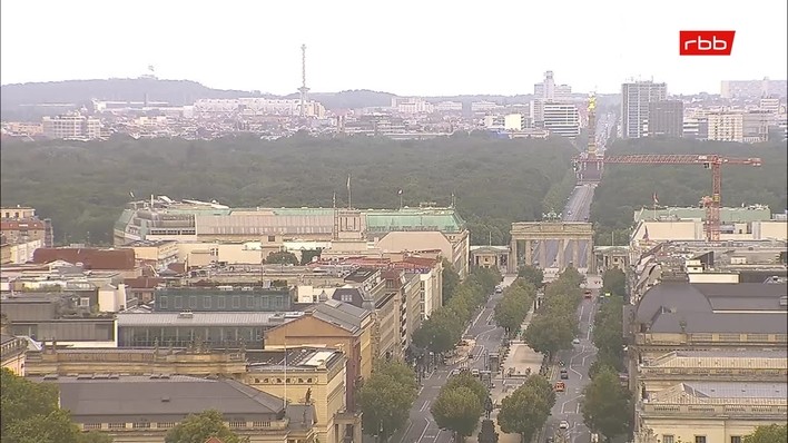 Archived image Webcam View from Rotes Rathaus, Berlin
