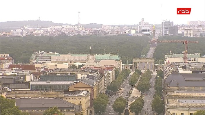 Archived image Webcam View from Rotes Rathaus, Berlin