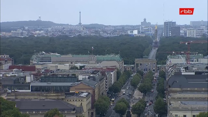 Archived image Webcam View from Rotes Rathaus, Berlin