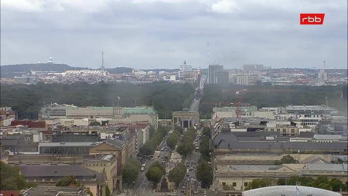 Archived image Webcam View from Rotes Rathaus, Berlin