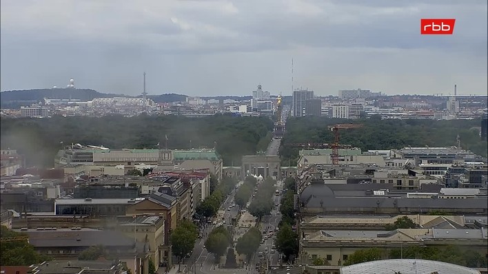 Archived image Webcam View from Rotes Rathaus, Berlin
