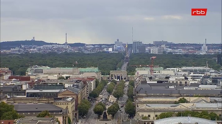 Archived image Webcam View from Rotes Rathaus, Berlin