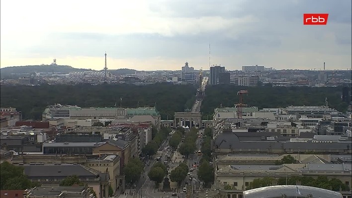 Archived image Webcam View from Rotes Rathaus, Berlin