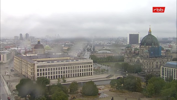 Archived image Webcam View from Rotes Rathaus, Berlin