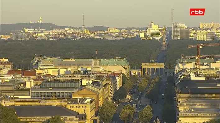 Archived image Webcam View from Rotes Rathaus, Berlin
